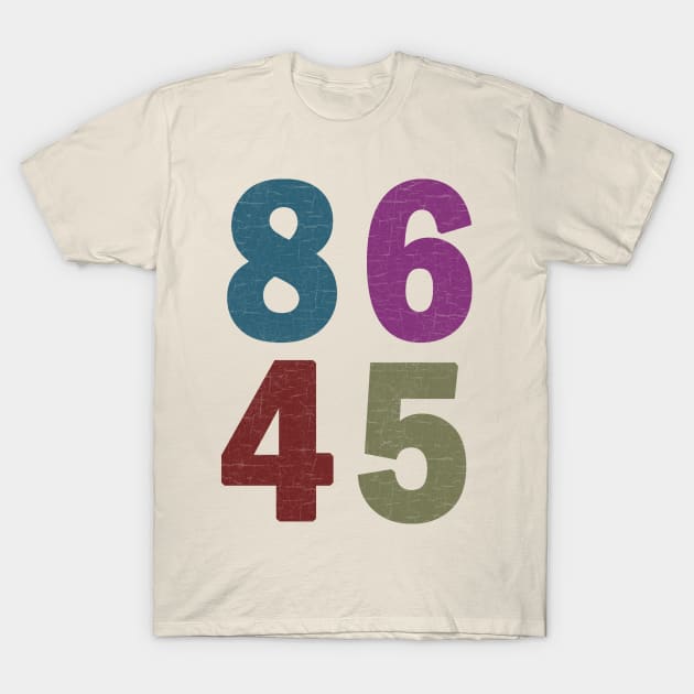 86 45 T-Shirt by valentinahramov
